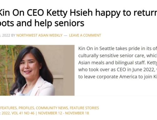 New Kin On CEO Ketty Hsieh happy to return to her roots and help seniors