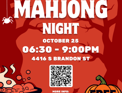 Join Us for a Spooktacular Mahjong Night on 10/25!